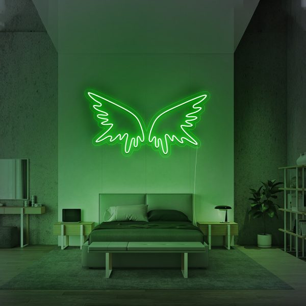 Angel Wings 2 Neon Sign (7) Angel Wings 2 Neon Sign (7)